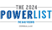2024PowerList Criminal Law
