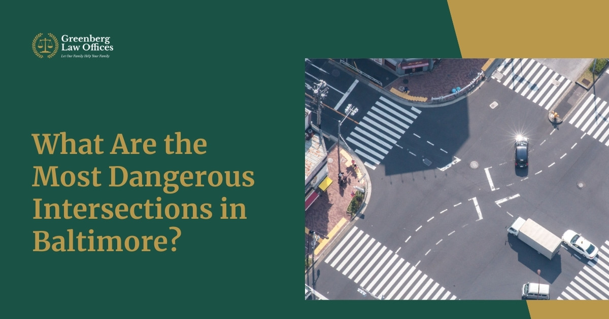 What Are the Most Dangerous Intersections in Baltimore, MD